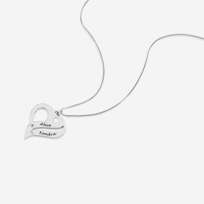 Forever Love Personalized Pendant Necklace