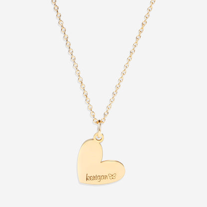 Personalized Heart Name Necklace