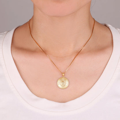 Sun Pendant Necklace