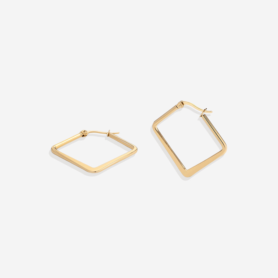 Geometric Girl Boss Earrings