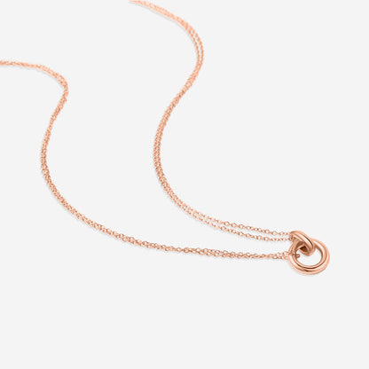 Double Chain Connection Necklace