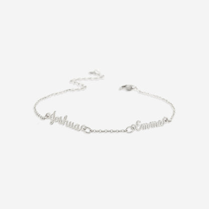 Stella Dainty Multiple Name Bracelet