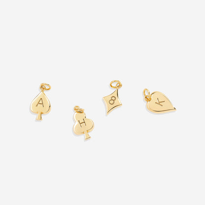 Coeur Stacking Initial Charm Necklace