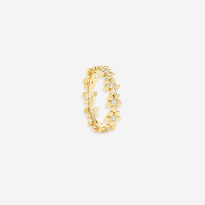 Diamonds & Daisies Eternity Ring