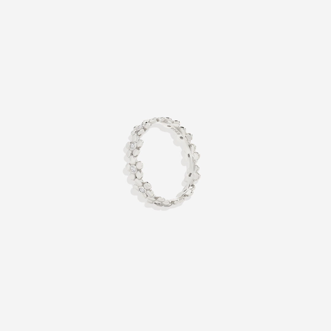 Diamonds & Daisies Eternity Ring