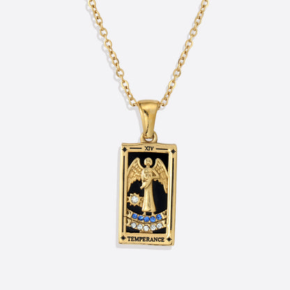 Temperance Tarot Necklace