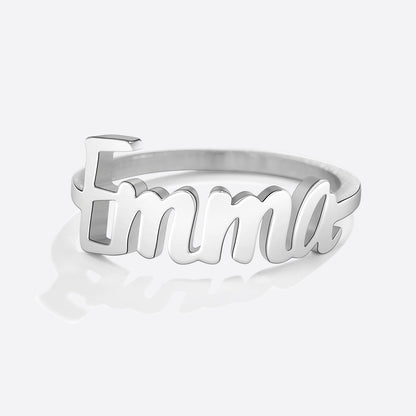 Personalized Nameplate Ring