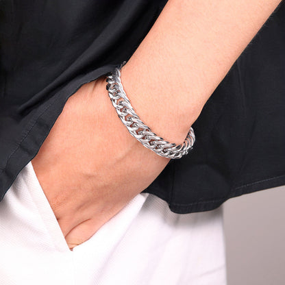 Men's Chunky Curb Link Bracelet