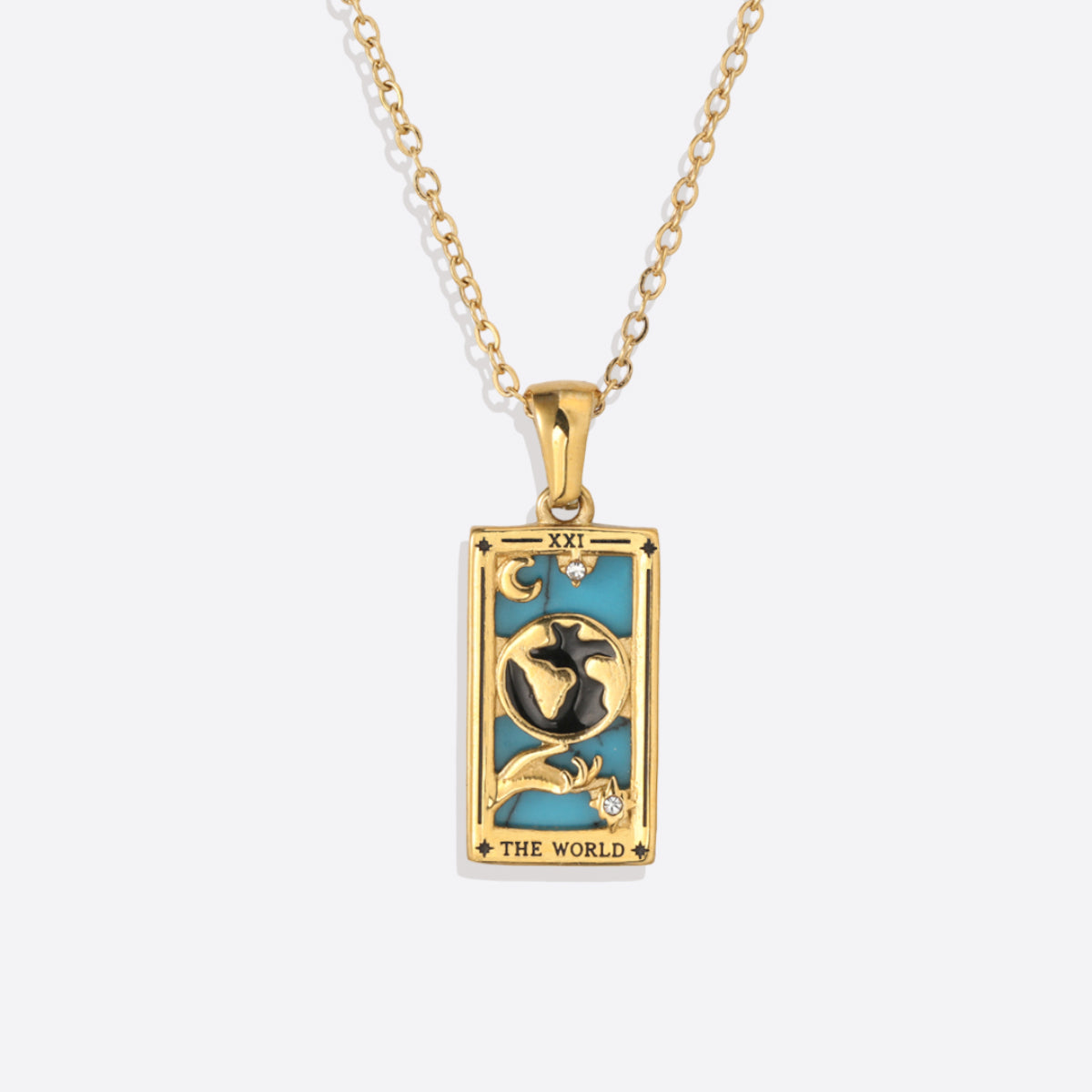 The World Tarot Necklace