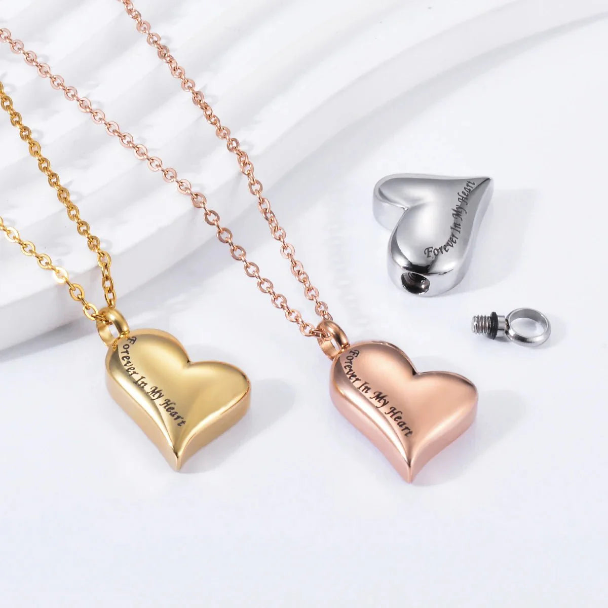 Forever in My Heart Urn Necklace