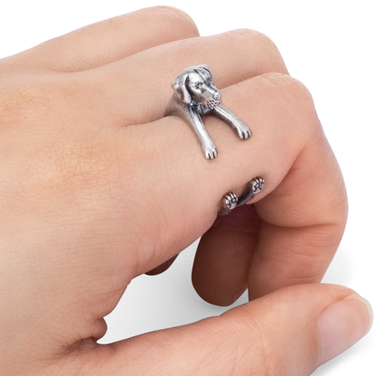 Weimaraner Wrap Ring