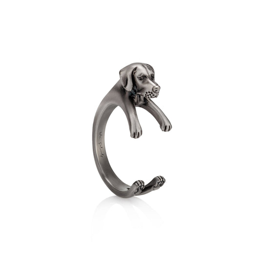 Weimaraner Wrap Ring