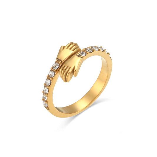 Gold Hug Ring