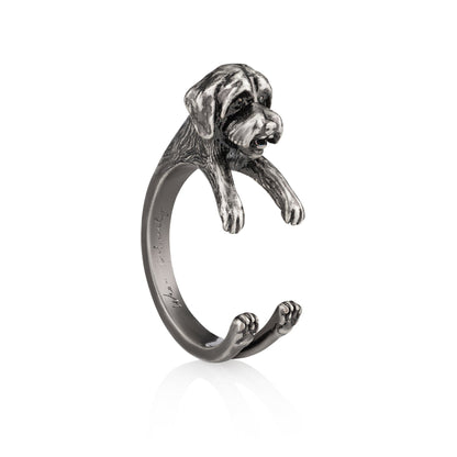 Labradoodle Wrap Ring