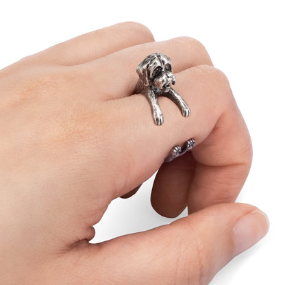 Labradoodle Wrap Ring