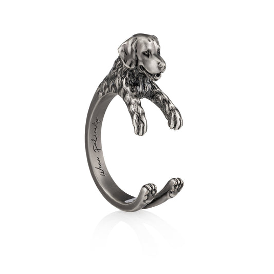 Golden Retriever Wrap Ring