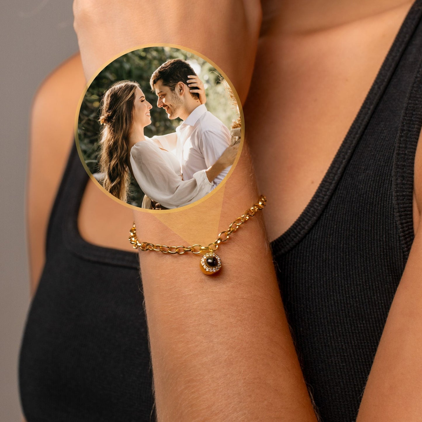 Halo Photo Bracelet