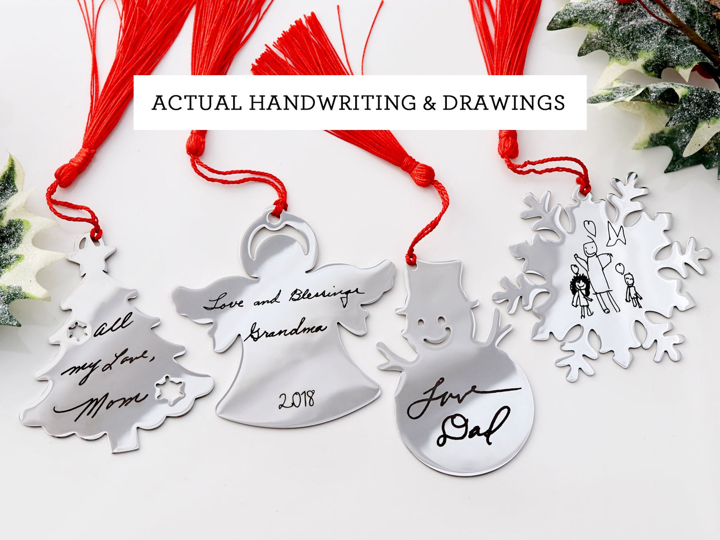 Personalized Ornament | Custom Handwriting