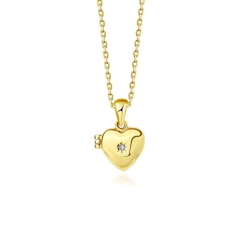 Heart Mini Locket Necklace