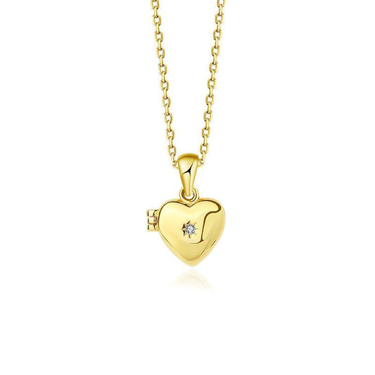 Heart Mini Locket Necklace