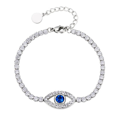 ICY EVIL EYE BRACELET