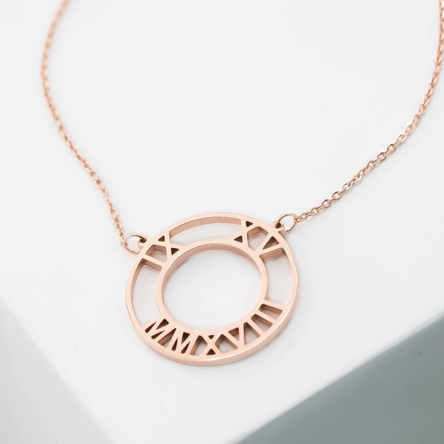 Roman Numerals Necklace