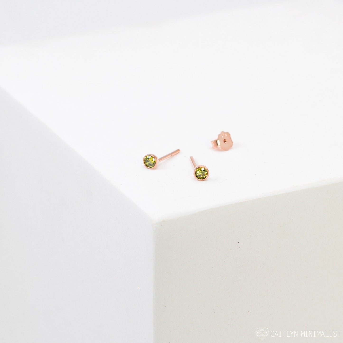 Birthstone Studs