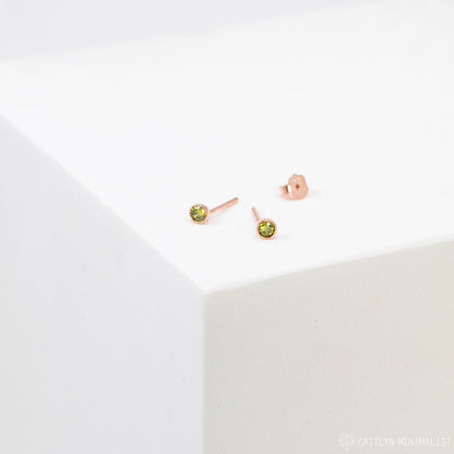 Birthstone Studs