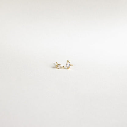 Classic Marquise Diamond Studs