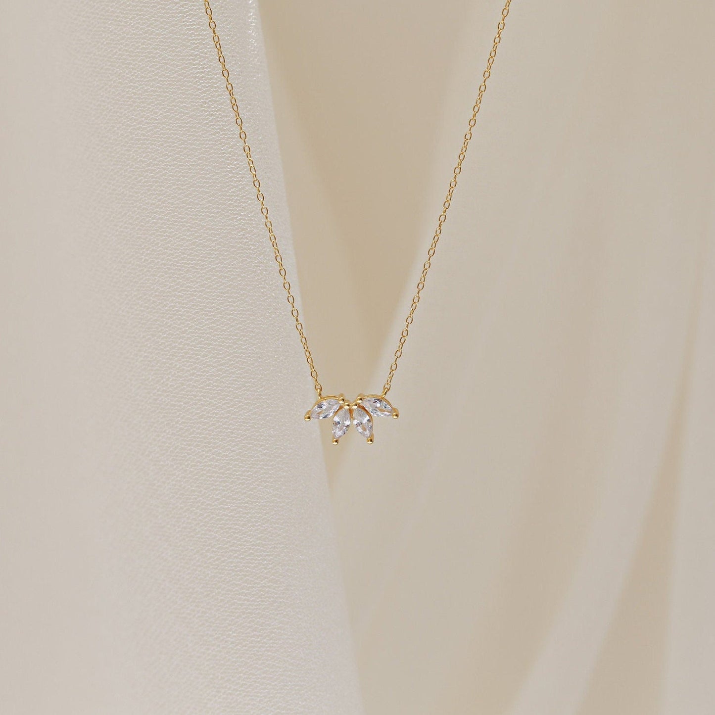 Marquise Diamond Necklace