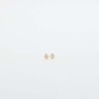 Avery Geometric Diamond Studs