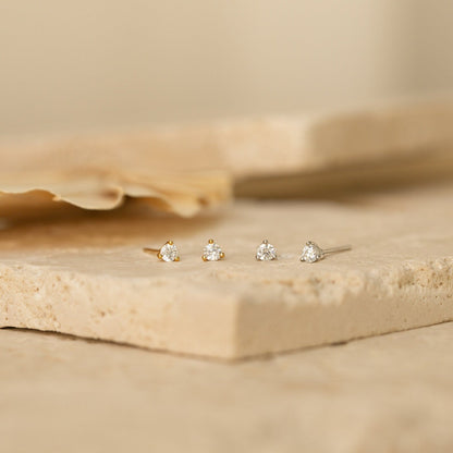 Elena Diamond Studs