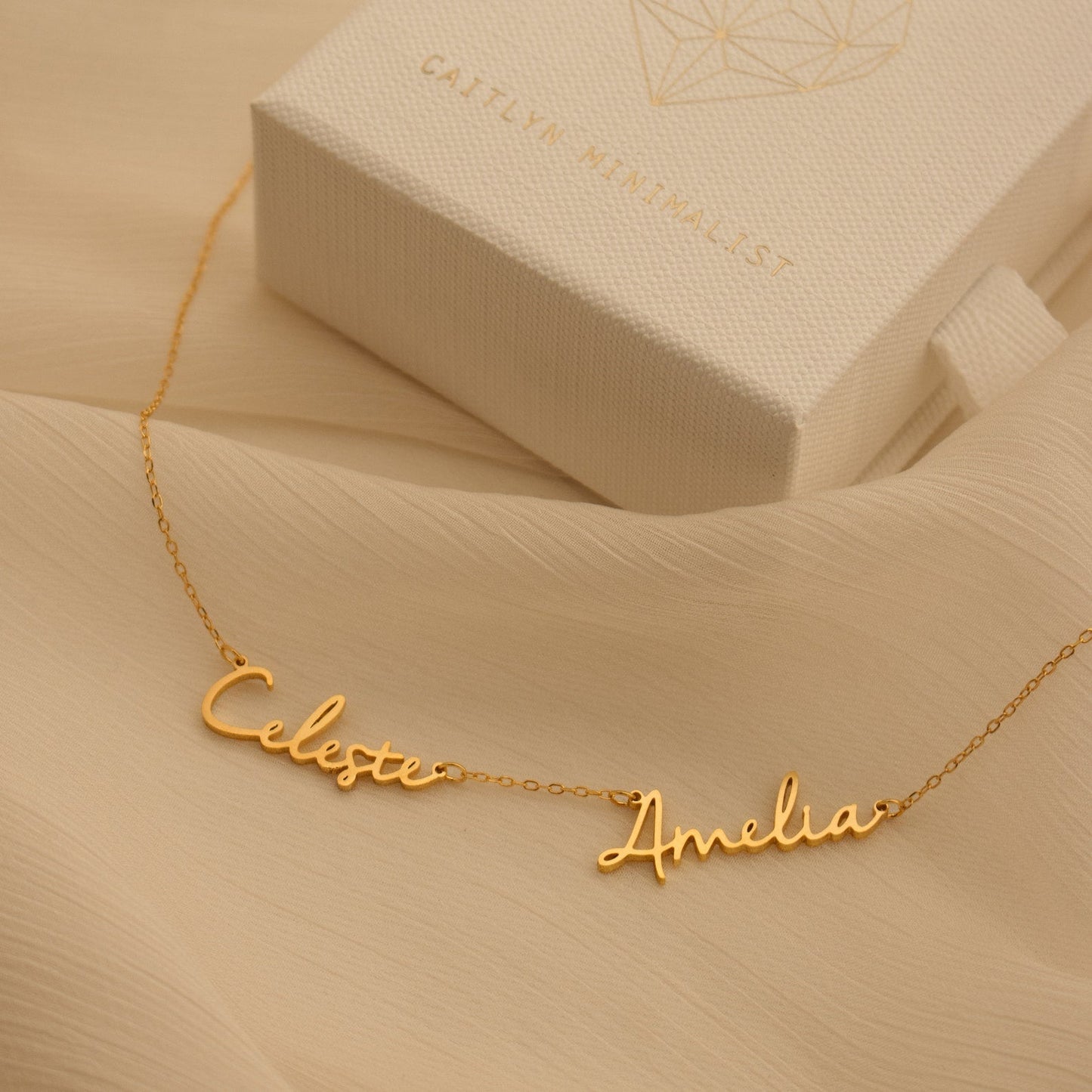 Nella Multiple Name Necklace