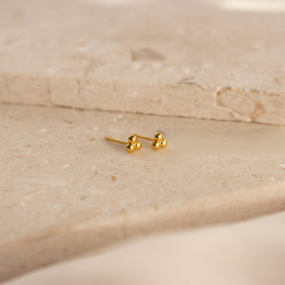 Trio Sphere Studs