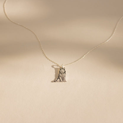 Custom Pet Portrait Necklace