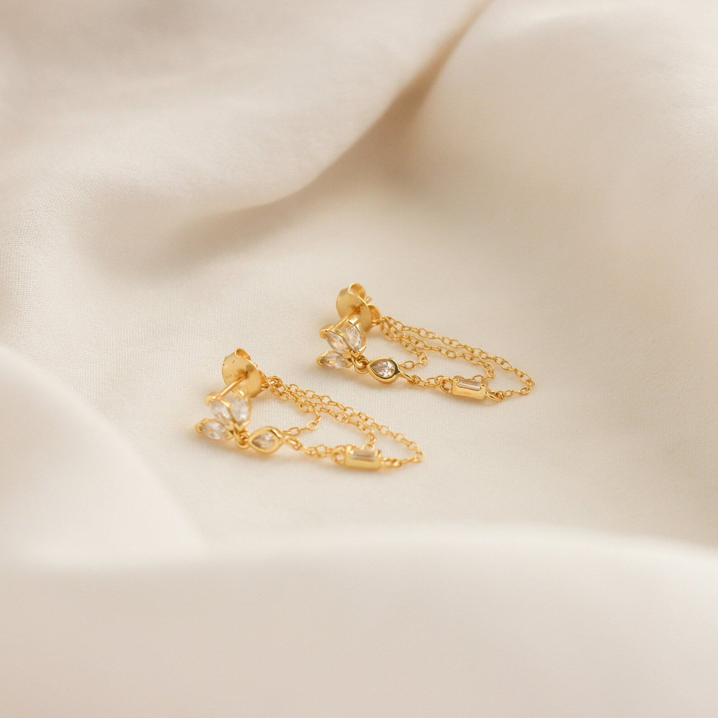 Genesis Chain Earrings