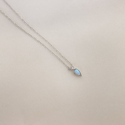 Opal Drop Necklace