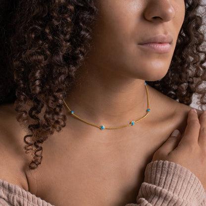 Santorini Turquoise Choker