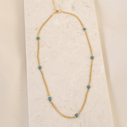 Santorini Turquoise Choker