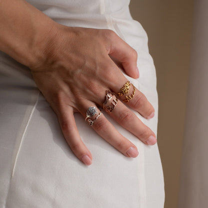 Flower Name Ring