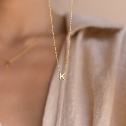 Dainty Initial Necklace