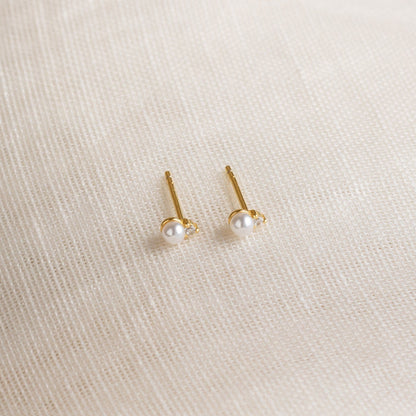 Raindrop Birthstone Studs