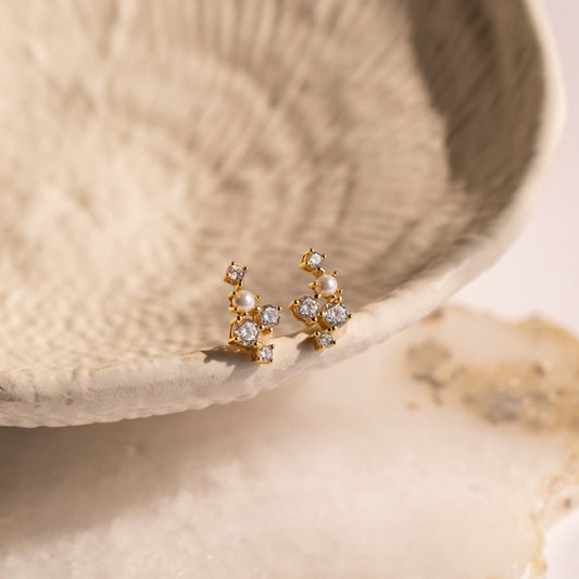 Seine Diamond Studs