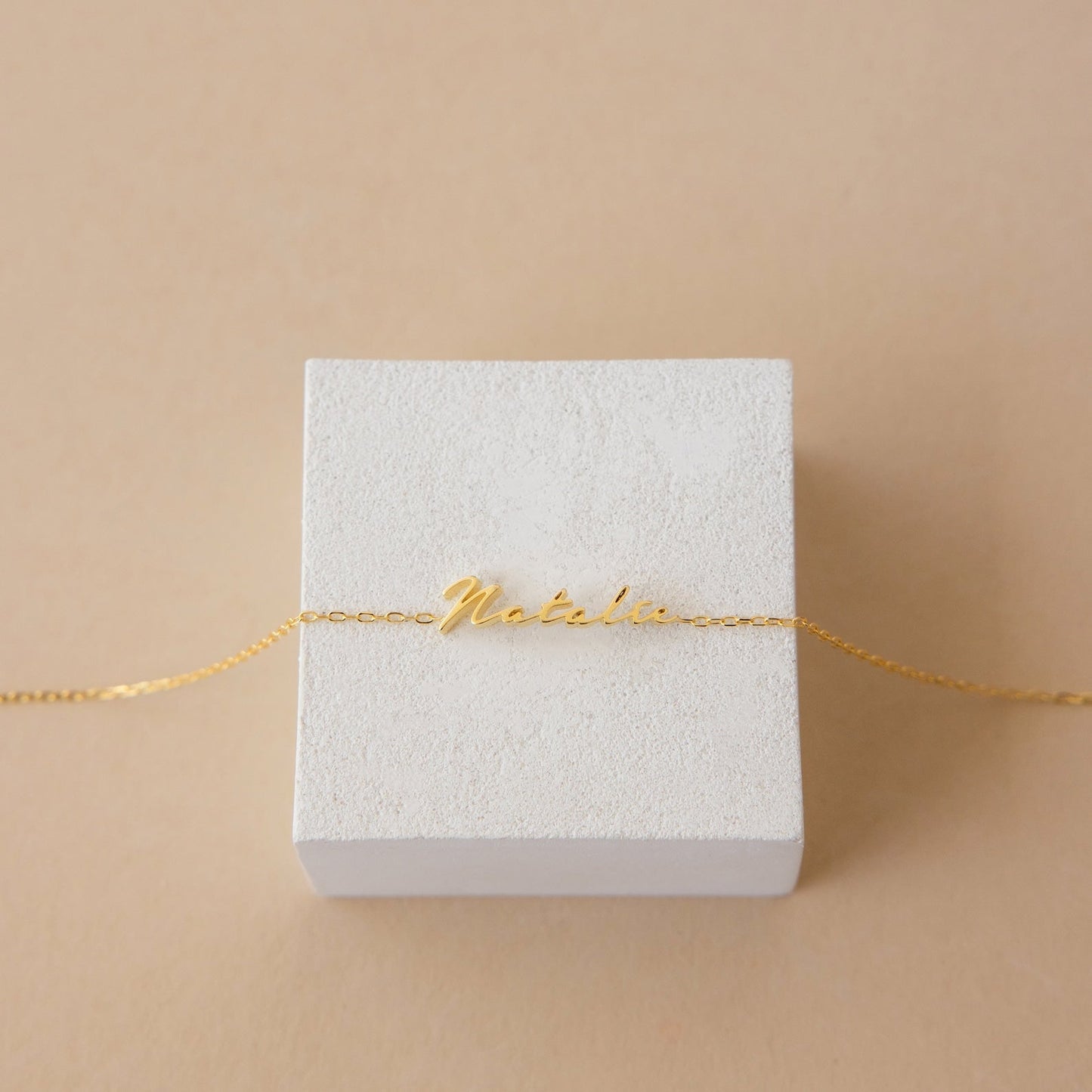 Venice Tiny Name Bracelet