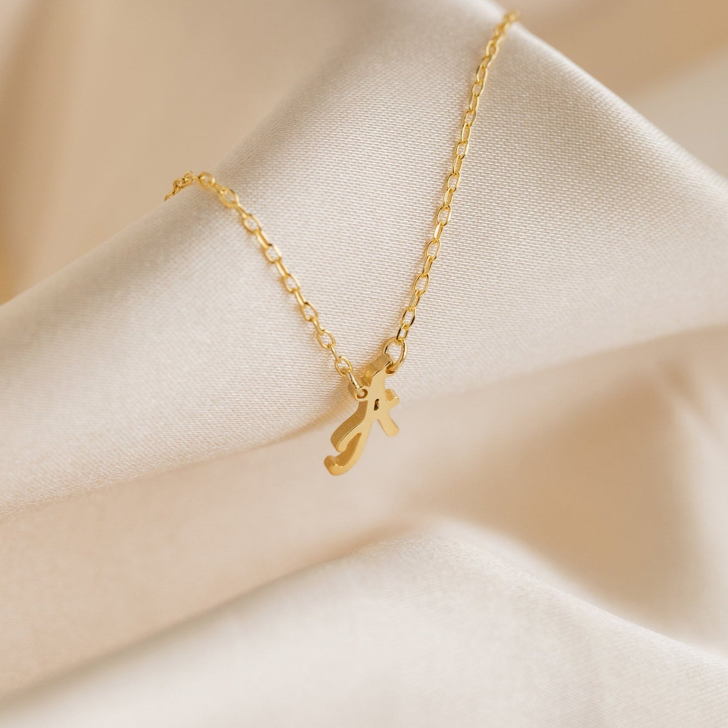 Stylish Dainty Initial Necklace