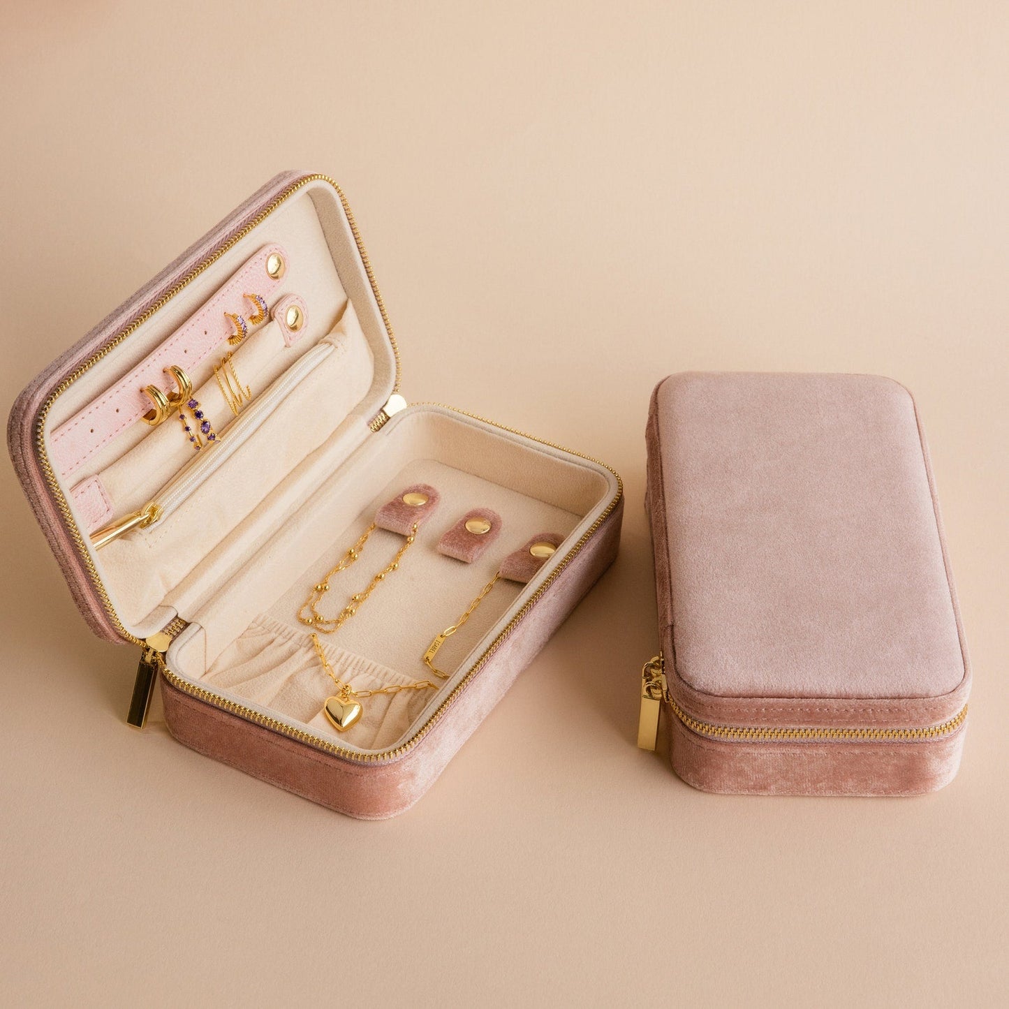 Rectangle Velvet Jewelry Case