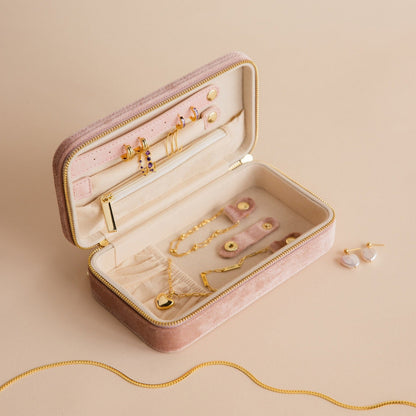 Rectangle Velvet Jewelry Case