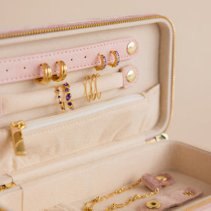 Rectangle Velvet Jewelry Case