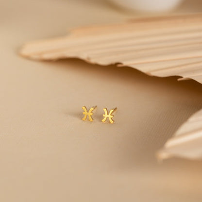 Tiny Zodiac Studs