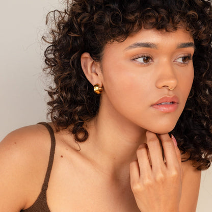 Chunky Bold Hoops